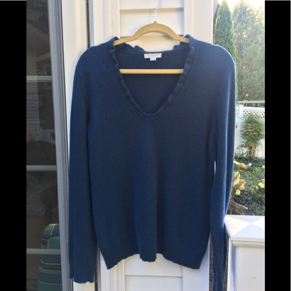 GARNET HILL 100% CASHMERE SWEATER LADIES MEDIUM